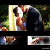 photo collage of Enchanted Elopement. lavender colors, fall colors. Country small wedding outdoors.